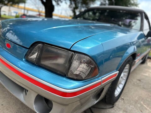 1988 Ford Mustang for sale at Buy-Fast Autos in Houston TX