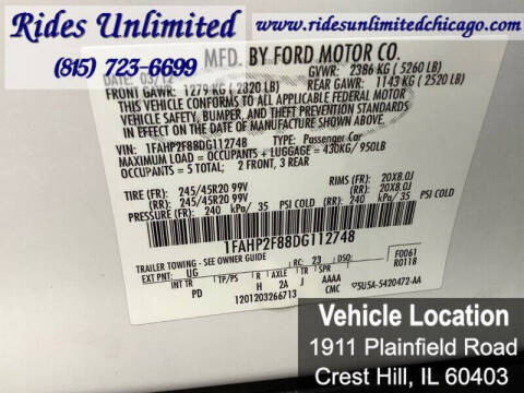 2013 Ford Taurus Limited