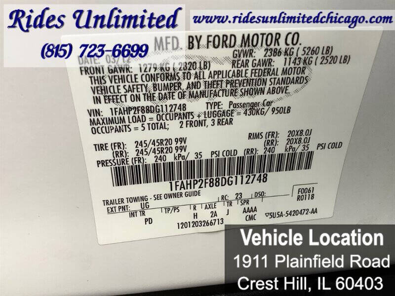 2013 Ford Taurus Limited