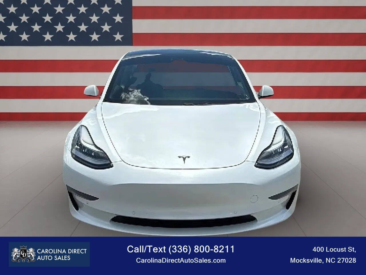 White 2020 Tesla Model 3 Long Range AWD Long Range 4dr Sedan 2