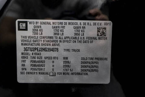 2017 GMC Sierra 1500