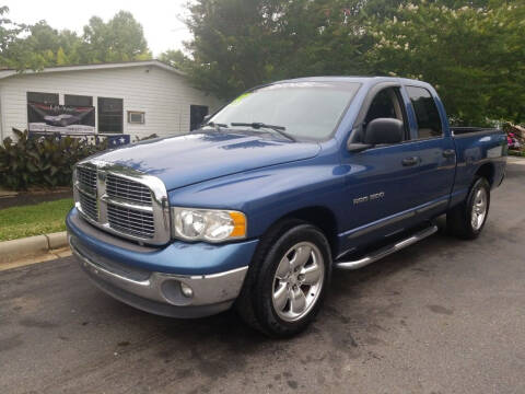 2002 Dodge Ram Pickup 1500 for sale at TR MOTORS in Gastonia NC