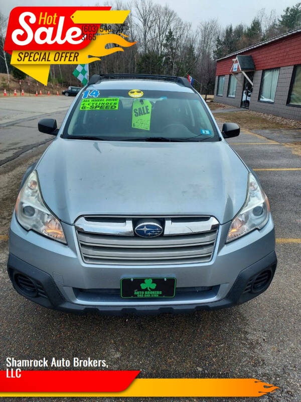2014 Subaru Outback for sale at Shamrock Auto Brokers, LLC in Belmont NH