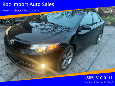 2013 Toyota Camry for sale at Roc Import Auto Sales in Rochester NY