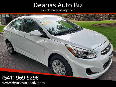 2016 Hyundai Accent for sale at Deanas Auto Biz in Pendleton OR