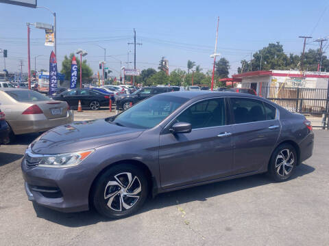 2016 Honda Accord for sale at Pacific West Imports in Los Angeles CA