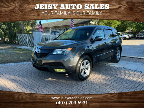 2012 Acura MDX for sale at JEISY AUTO SALES in Orlando FL