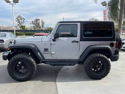 2016 Jeep Wrangler for sale at CARSTER in Huntington Beach CA