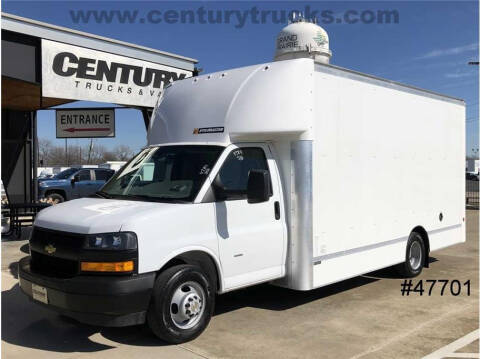 2021 Chevrolet Express for sale at CENTURY TRUCKS & VANS in Grand Prairie TX