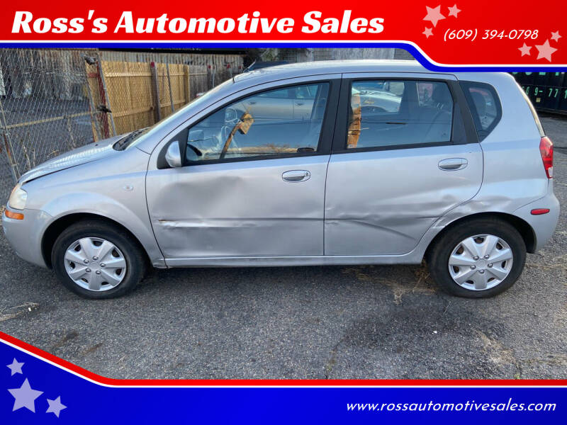 2006 Chevrolet Aveo for sale at Ross's Automotive Sales in Trenton NJ