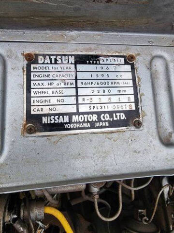 1967 Datsun 1600