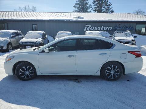 2016 Nissan Altima for sale at ROSSTEN AUTO SALES in Grand Forks ND