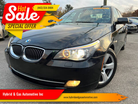 2008 BMW 5 Series for sale at Hybrid & Gas Automotive Inc in Aberdeen MD
