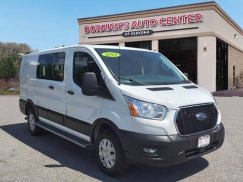 2021 Ford Transit for sale at DORMANS AUTO CENTER OF SEEKONK in Seekonk MA