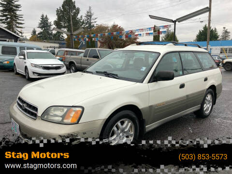 2002 Subaru Outback for sale at Stag Motors in Portland OR
