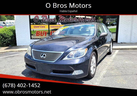 2007 Lexus LS 460 for sale at O Bros Motors in Marietta GA