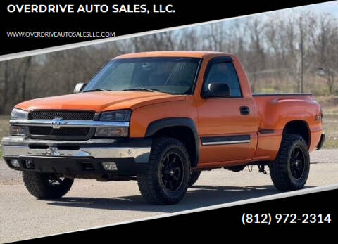 2004 Chevrolet Silverado 1500 for sale at OVERDRIVE AUTO SALES, LLC. in Clarksville IN