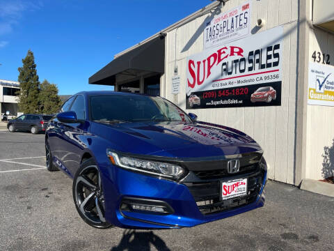 2020 Honda Accord for sale at Super Auto Sales Modesto in Modesto CA