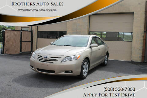 2007 Toyota Camry for sale at Brothers Auto Sales in Wrentham MA