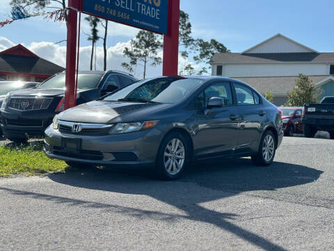 2012 Honda Civic for sale at PCB MOTORS LLC in Panama City Beach FL