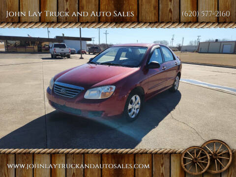 2008 Kia Spectra for sale at John Lay Truck and Auto Sales in Independence KS