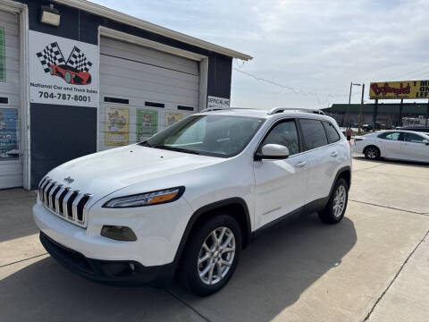 2015 Jeep Cherokee for sale at NATIONAL CAR AND TRUCK SALES LLC in Concord NC