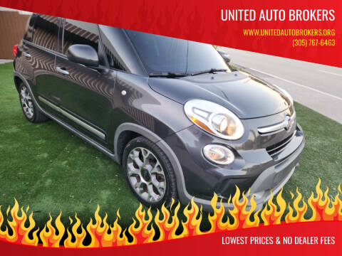 2014 FIAT 500L for sale at UNITED AUTO BROKERS in Hollywood FL