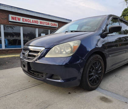 2007 Honda Odyssey for sale at New England Motor Cars in Springfield MA