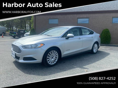 2016 Ford Fusion Hybrid for sale at Harbor Auto Sales in Hyannis MA