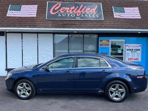 2010 Chevrolet Malibu for sale at Certified Auto Sales, Inc in Lorain OH