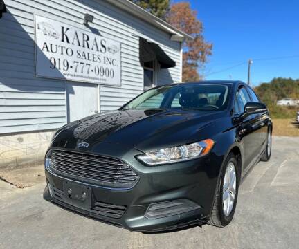 2015 Ford Fusion for sale at Karas Auto Sales Inc. in Sanford NC