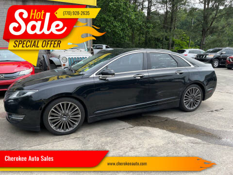 2016 Lincoln MKZ Hybrid for sale at Cherokee Auto Sales in Acworth GA