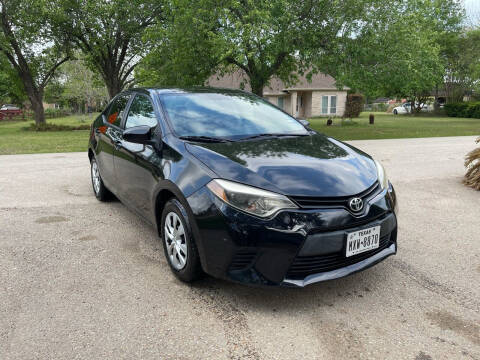 2016 Toyota Corolla for sale at CARWIN in Katy TX