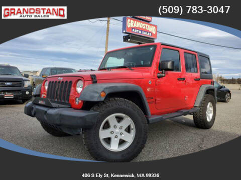 2014 Jeep Wrangler Unlimited for sale at Grandstand Auto Sales in Kennewick WA