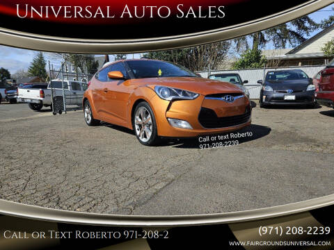 2016 Hyundai Veloster for sale at Universal Auto Sales in Salem OR