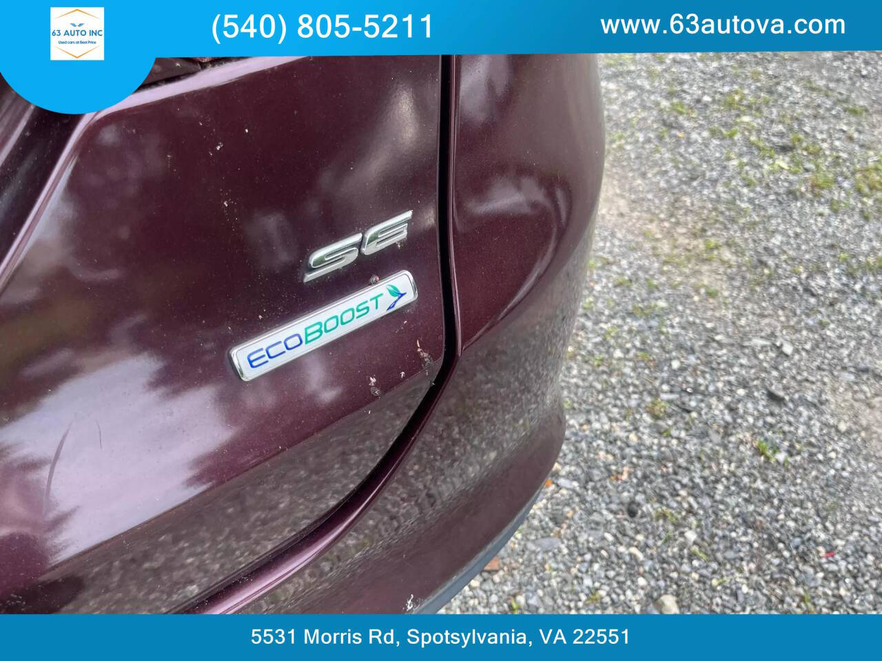 2013 Ford Fusion for sale at 63 Auto Inc in Spotsylvania, VA