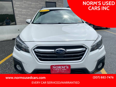 2019 Subaru Outback for sale at NORM'S USED CARS INC in Wiscasset ME