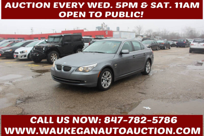 2009 BMW 5 Series for sale at Waukegan Auto Auction in Waukegan IL