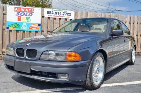 2000 BMW 5 Series for sale at ALWAYSSOLD123 INC in Fort Lauderdale FL