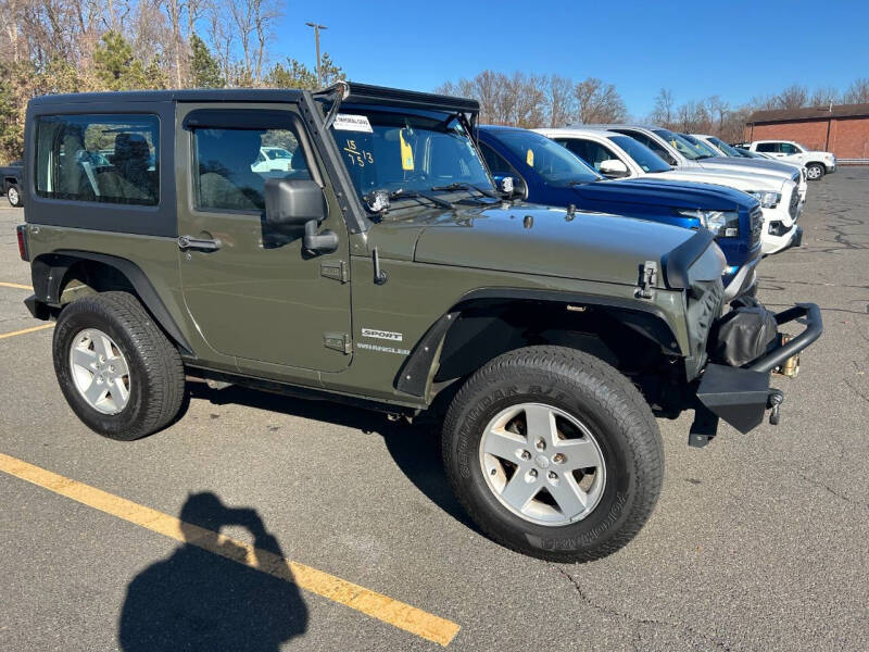 2015 Jeep Wrangler for sale at BERKSHIRE AUTO SALES in Torrington CT