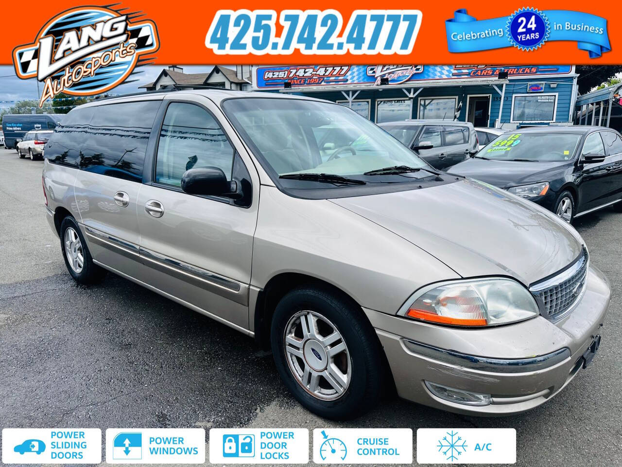 2002 Ford Windstar for sale at Lang Autosports in Lynnwood, WA