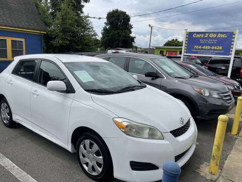 2009 Toyota Matrix for sale at Cars 2 Go, Inc. in Charlotte NC