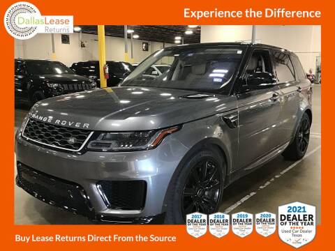 2019 Land Rover Range Rover Sport for sale at Dallas Auto Finance in Dallas TX