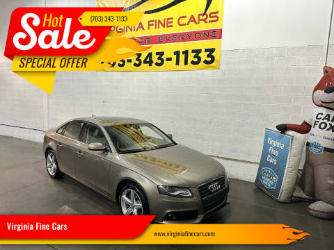 2011 Audi A4 for sale at Virginia Fine Cars in Chantilly VA