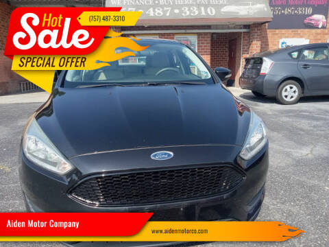 2015 Ford Focus for sale at Aiden Motor Company in Portsmouth VA