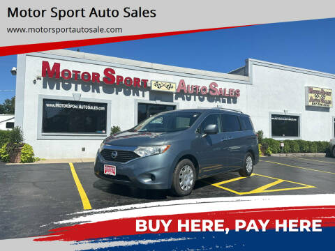 2012 Nissan Quest for sale at Motor Sport Auto Sales in Waukegan IL