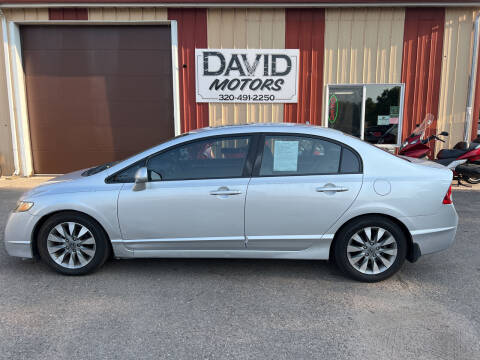 2011 Honda Civic for sale at DAVID MOTORS LLC in Grey Eagle MN