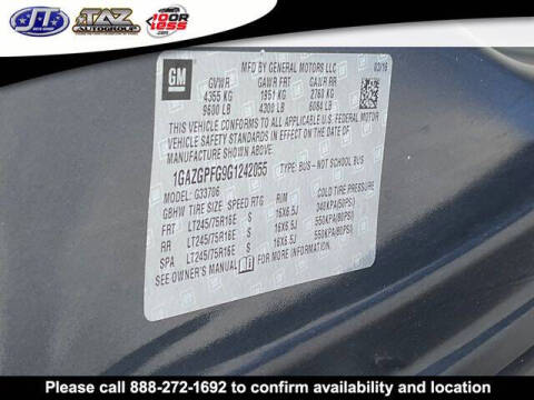 2016 Chevrolet Express LT 3500