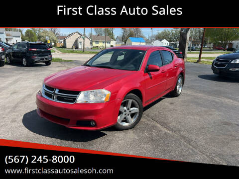 2011 Dodge Avenger for sale at First Class Auto Sales in Fostoria OH