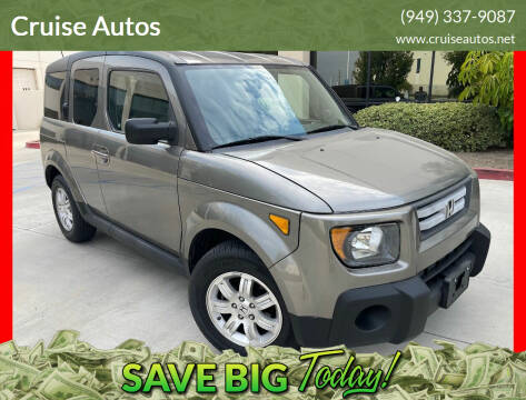 2007 Honda Element for sale at Cruise Autos in Corona CA